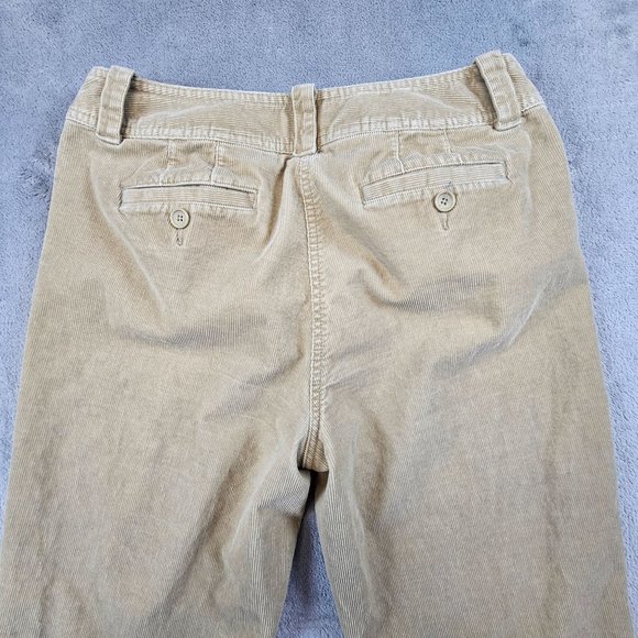 Talbots Pants Women's 8 Beige Corduroy Stretch Casual Office‎ Wear Comfort - Picture 4 of 11
